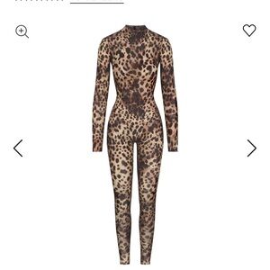 Leopard Print Bodysuit